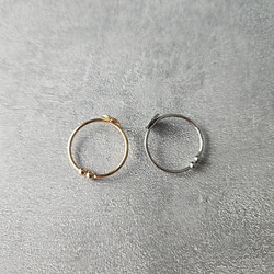 フラワーオブライフ クリスタルさざれ ring ◌ 5枚目の画像