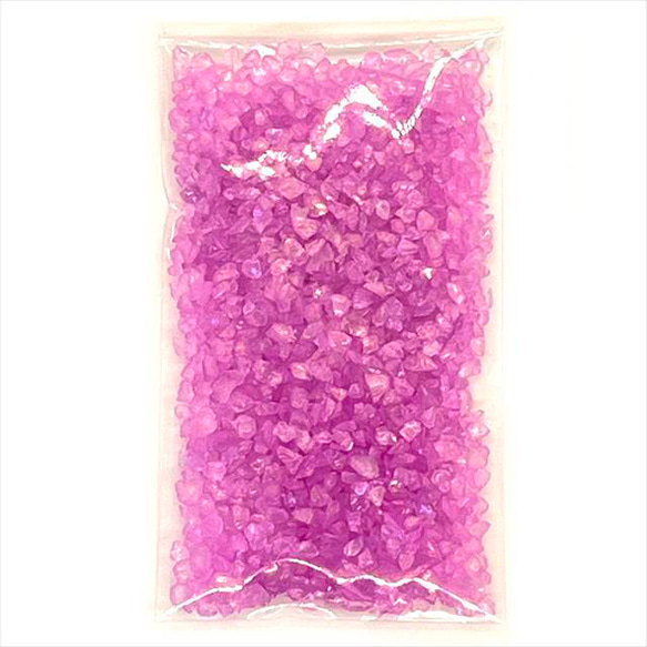 碎玻璃極光 10g★紫★玻璃鱗片玻璃熔塊碎玻璃封裝件樹脂 第3張的照片