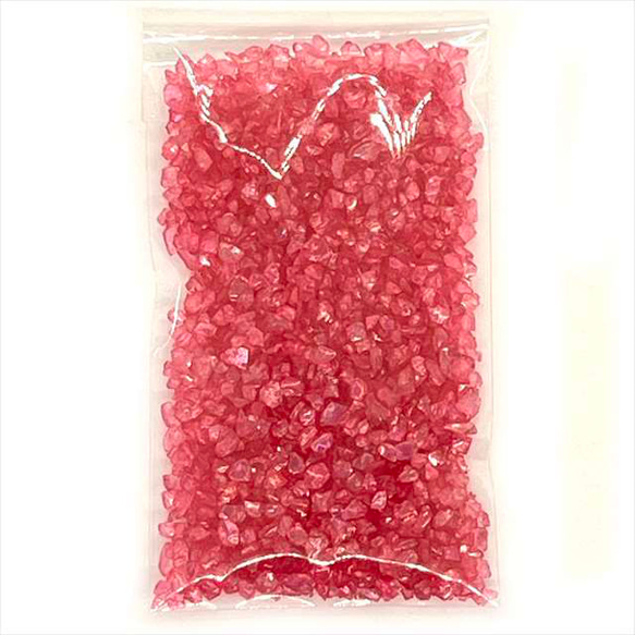 碎玻璃極光 10g★紅粉紅★玻璃鱗片玻璃熔塊碎玻璃封裝件樹脂 第3張的照片