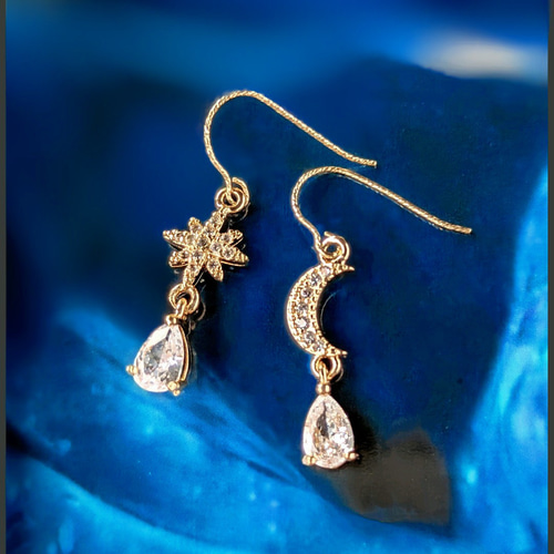 55◆14kgf ピアス3点 14KGF -