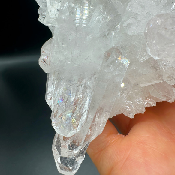 【春風】ブラジル　ミナスジェライス　トマスゴンサガ産　水晶　クリスタル　クラスター 9枚目の画像