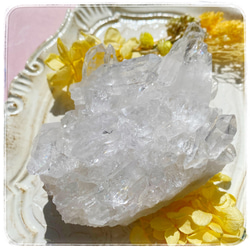 【春風】ブラジル　ミナスジェライス　トマスゴンサガ産　水晶　クリスタル　クラスター 1枚目の画像
