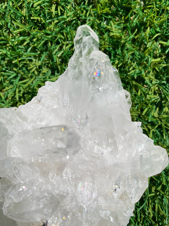 【春風】ブラジル　ミナスジェライス　トマスゴンサガ産　水晶　クリスタル　クラスター 5枚目の画像