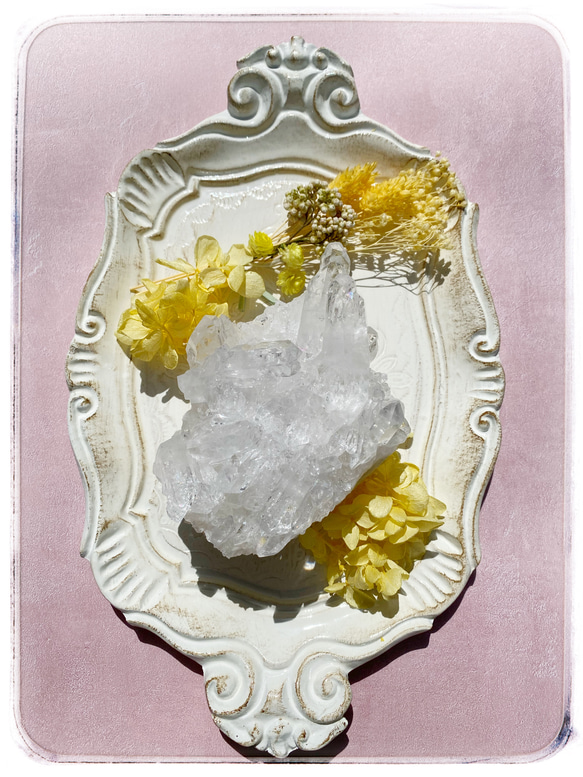 【春風】ブラジル　ミナスジェライス　トマスゴンサガ産　水晶　クリスタル　クラスター 2枚目の画像