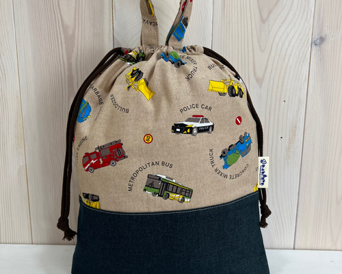 巾着 ポーチ 持ち手付きテントポーチ 巾着 ポーチ 持ち手付きテントポーチ