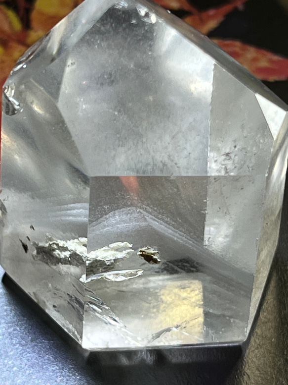 龍脈水晶✨　ホワイトファントム　クリスタル　水晶　原石　ポリッシュ　ポイント 9枚目の画像