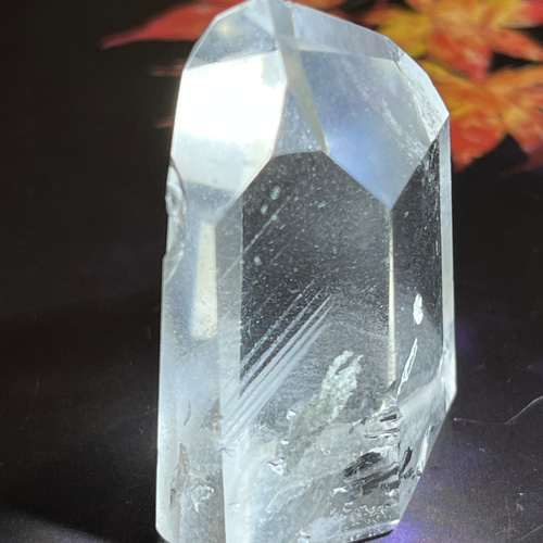 龍脈水晶 ホワイトファントム クリスタル 水晶 原石 ポリッシュ