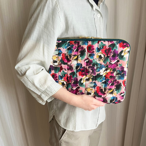 リバティタブレットケース「ポピー・キャンバス」 iPad・タブレット 