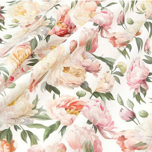 【北海道限定】テラコッタ 花柄模様　⬜︎ 約23cm角 ナカ貿易株式会社 / Naka Trading Co., Ltd. / 和風柄 民芸