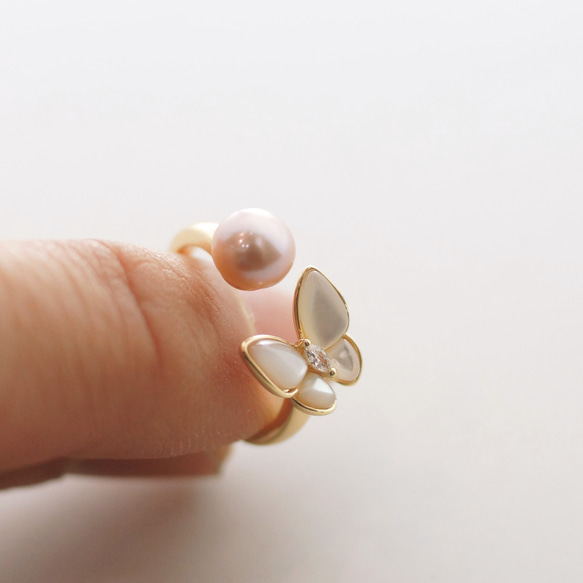 淡水パール リング ☆ラベンダー色 11号 【公式通販】