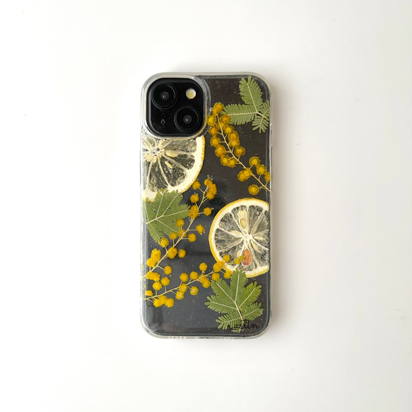 含羞草和檸檬 iPhone 手機殼 智慧型手機手機殼 第5張的照片