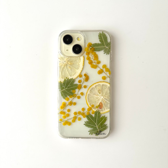 含羞草和檸檬 iPhone 手機殼 智慧型手機手機殼 第7張的照片