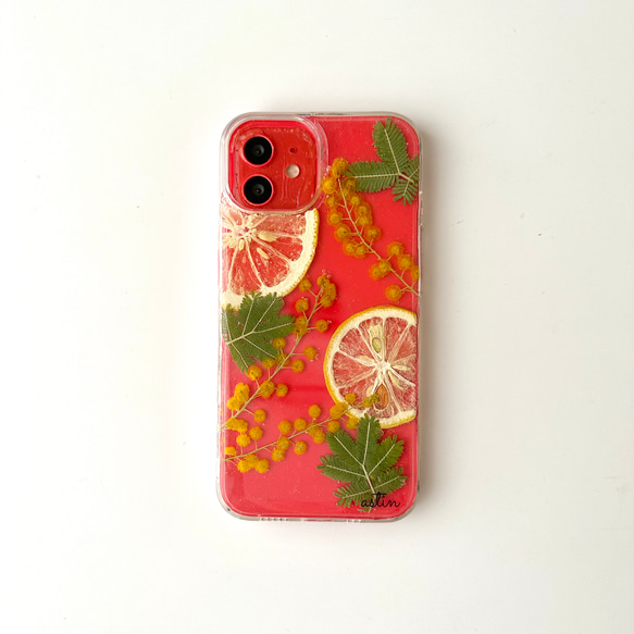 含羞草和檸檬 iPhone 手機殼 智慧型手機手機殼 第9張的照片