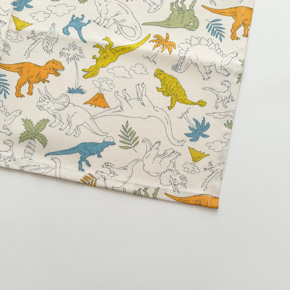 給食セット 恐竜オックス 給食袋 ランチョンマット 恐竜 巾着袋 ナフキン【送料無料】 4枚目の画像