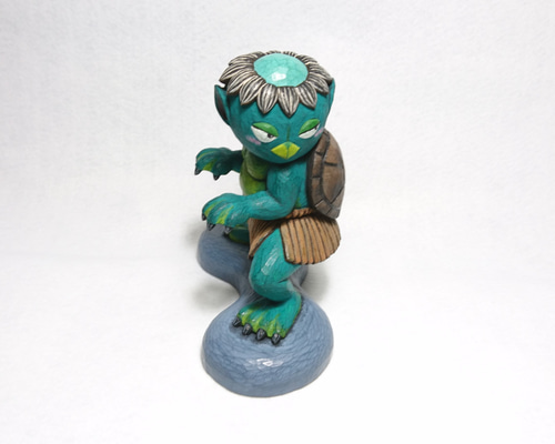 河童フィギュア　一点物 河童フィギュア 一点物