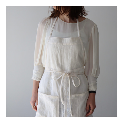 ふっくら厚み2倍のとろみダブルガーゼの前スリット美シルエット