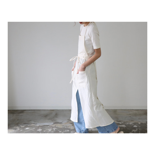 ふっくら厚み2倍のとろみダブルガーゼの前スリット美シルエット