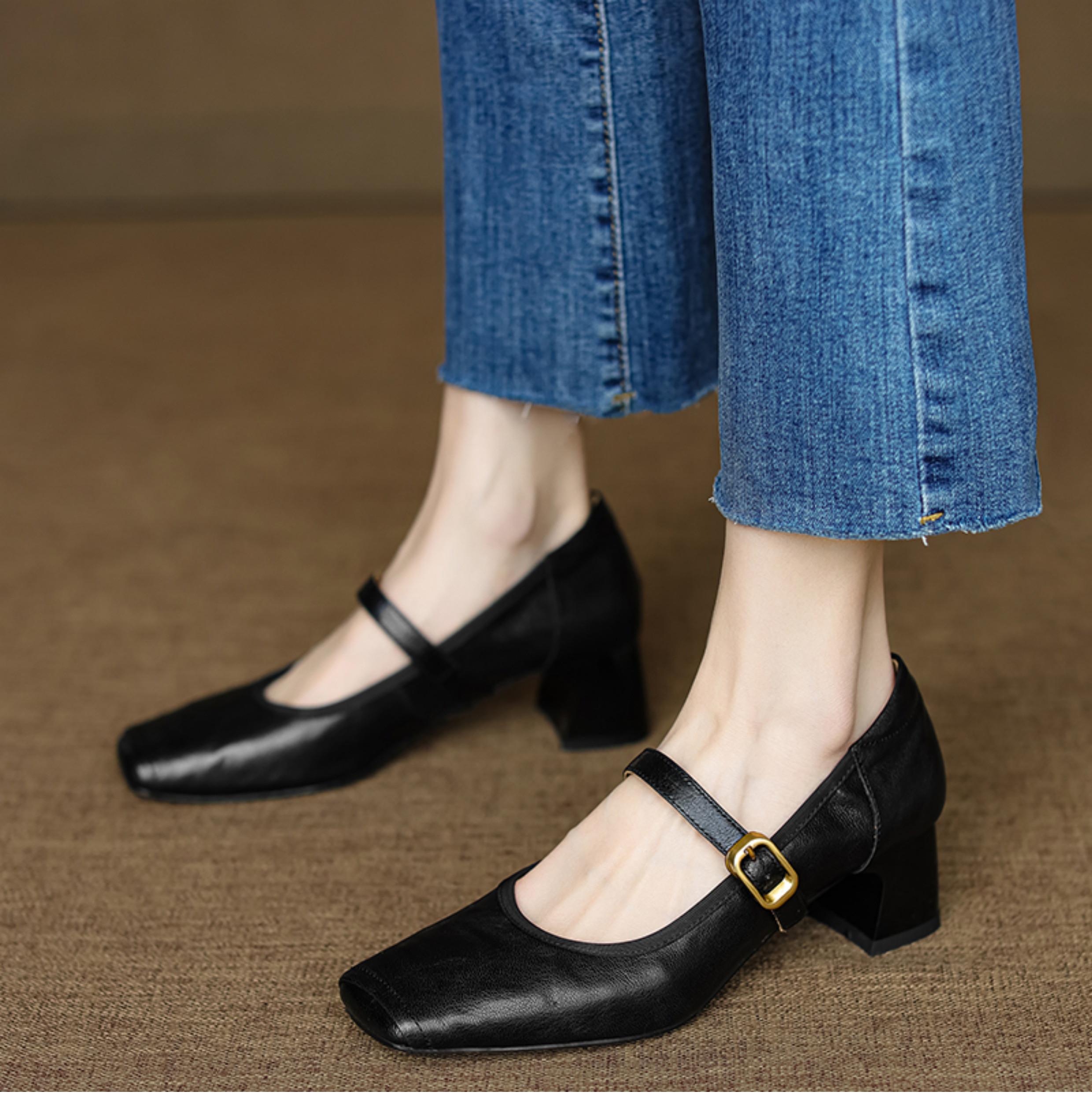 メリージェーン靴 パンプス ローヒール レディース オフィス 通勤 結婚式 二次会 パーティー 入学式 卒業式 仕事 靴