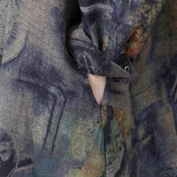 新型韓国版ゆったりオーバーサイズ婦人服パーカー版長袖ミディアム丈シャツスカート 11枚目の画像