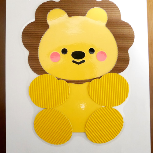 フユガモ壁飾り 剝製 フユガモ壁飾り 剝製 手触りを楽しもう♪動物たちの壁面飾り(バラ