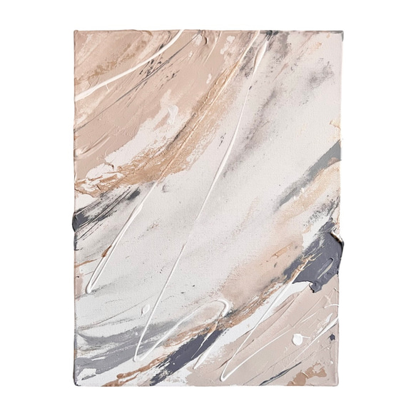 UNIVERSE - キャンバス インテリア アート 絵画 シンプル ベージュ