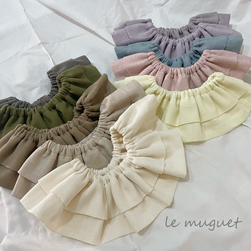 全10color♡ フリルスタイ スタイ ベビースタイ スタイ