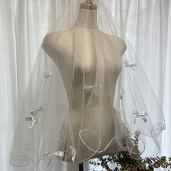 《Ribbon veil 》オーダーベール 6枚目の画像