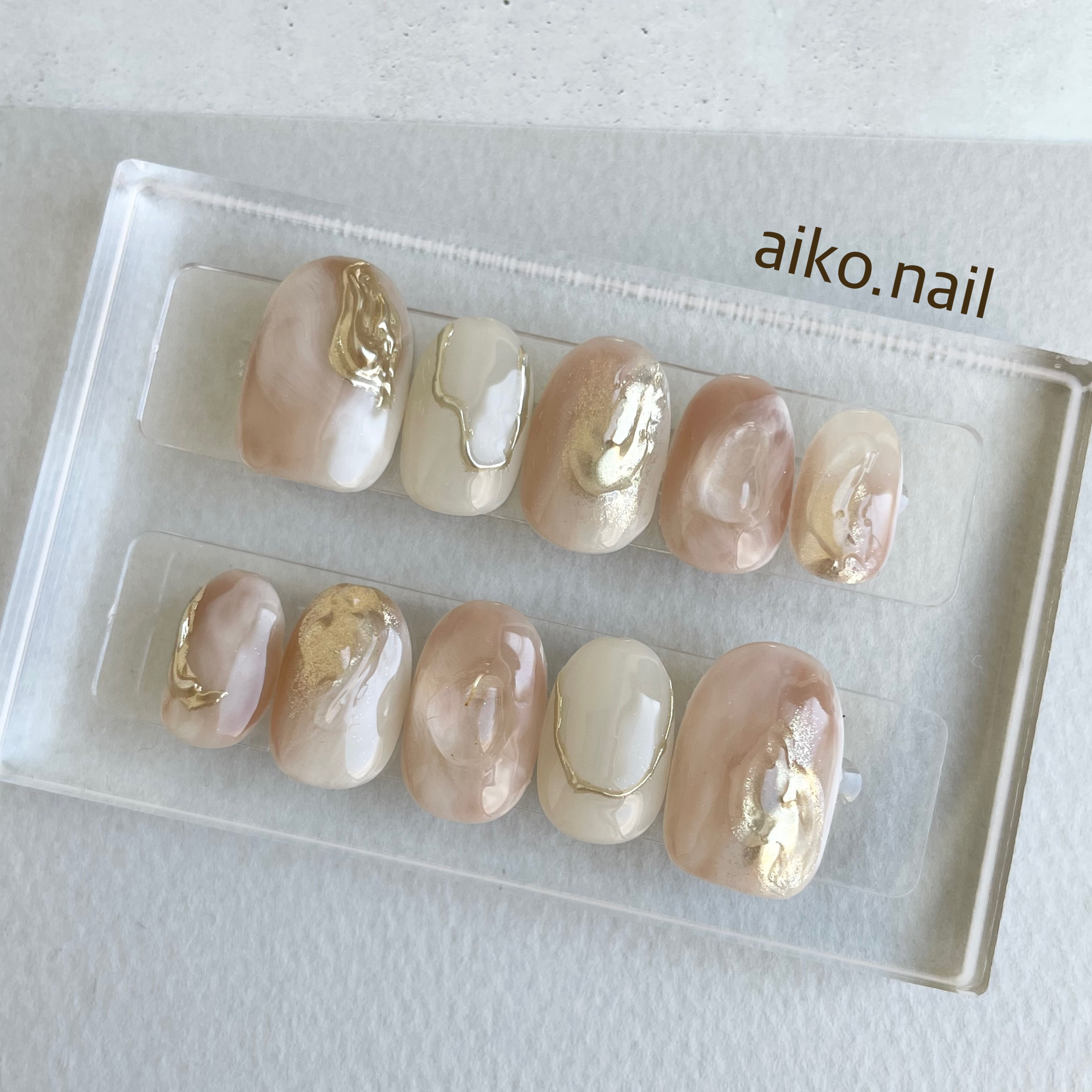 Ayuka様　成人式ネイルチップ　オーダー確認ページ 成人式ネイル♡2025 ネイルチップ（つけ爪） jun❤︎nail 通販