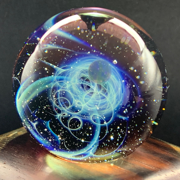 shoebill様ご予約】宇宙モチーフガラス 瑠璃-035 その他インテリア雑貨