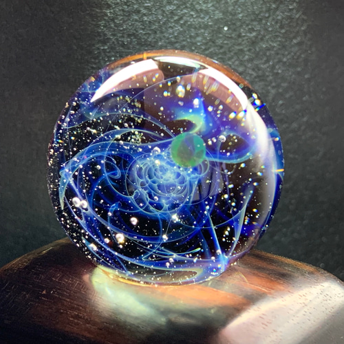 宇宙モチーフガラス 瑠璃-036 その他インテリア雑貨 One Thousand Five