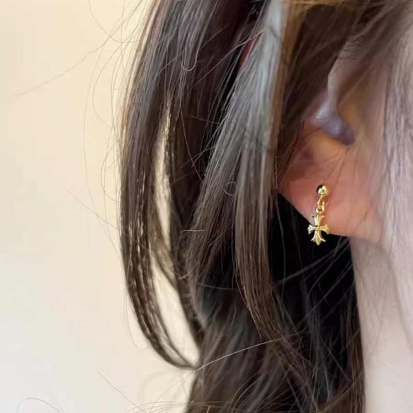六角形ピアス 925silver | mamelon-online STORE