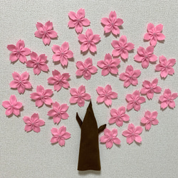 桜　壁面飾り 7枚目の画像
