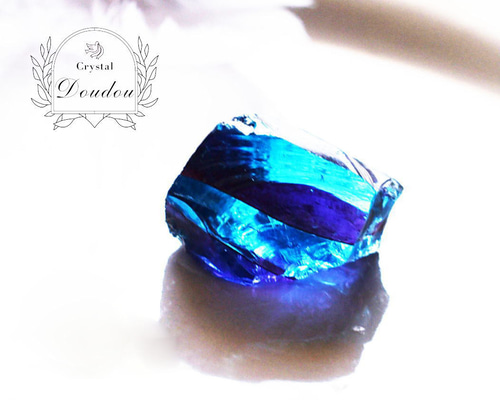 アンダラクリスタル レア ブルー×パープル〔sa3464〕 天然石 Crystal