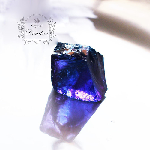 アンダラクリスタル レア ブルー×パープル〔sa3464〕 天然石 Crystal