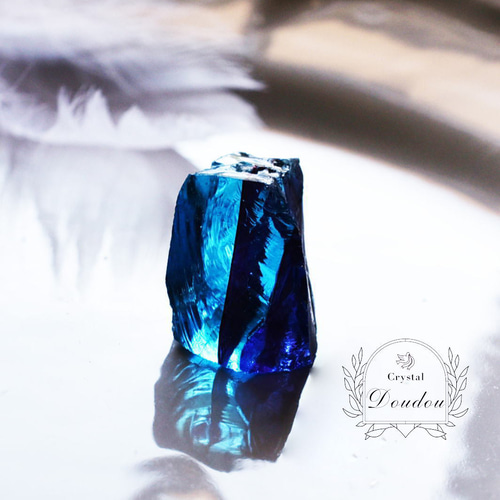 アンダラクリスタル レア ブルー×パープル〔sa3464〕 天然石 Crystal