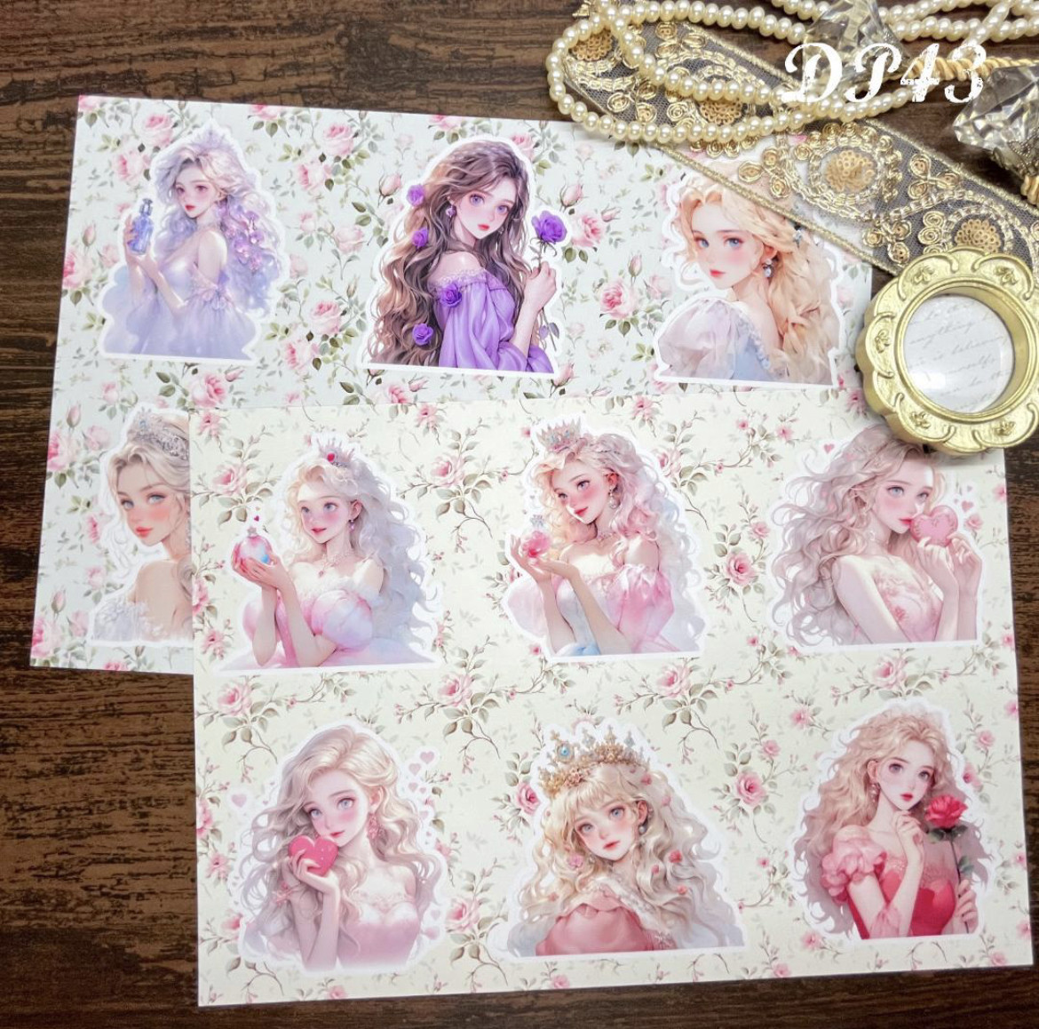 gc ♡感謝♡ デザインペーパー 60枚 デザペ コラージュシート