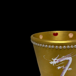 【お部屋に美スポット】デザインアート鉢〜こぶたの幸運鉢（天然木コースター付き） 7枚目の画像