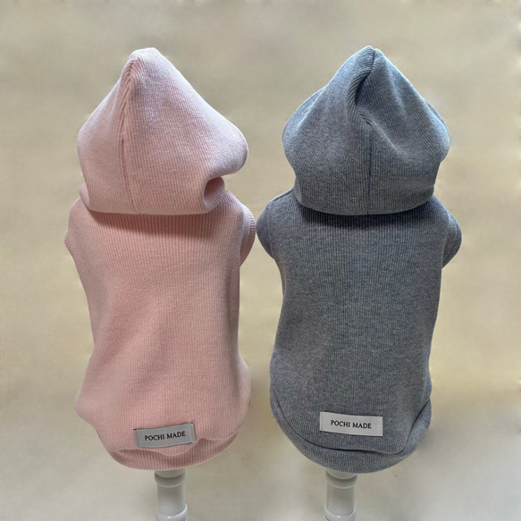 ♡無料オーダーメイド♡【Tank Hoodie】ドッグウェア／ペットウェア/犬服/ペット服/ 3枚目の画像