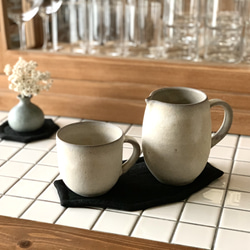 オクトゴナルカトラリーマット(L) ベルギーリネン　おやつマット　テーブルマット　八角形　おうちカフェ　コースター 12枚目の画像