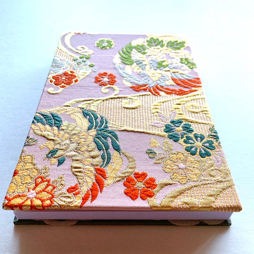 鳳凰紋〜桐梅雲』 金襴織物御朱印帳 B6サイズ 鳳凰 桐 梅 菊 桜 鳳凰紋〜桐梅雲』 金襴織物御朱印帳 B6サイズ 鳳凰 桐 梅 菊 桜