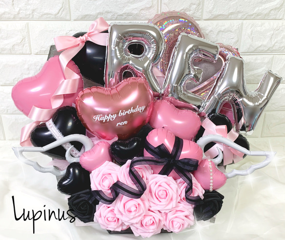 推し活】バルーンアレンジ 3文字 生誕祭 誕生祭 推し活 卒業式 成人式