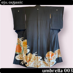 eju.organic [和服傘 003] 和服傘，和服遮陽傘，留袖，和服翻版，遮陽傘，室內裝飾 第5張的照片