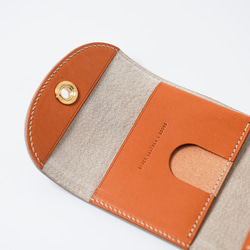 少量限定 flap mini wallet [ パステルカラー ] ミニ財布 コンパクトウォレット 10枚目の画像