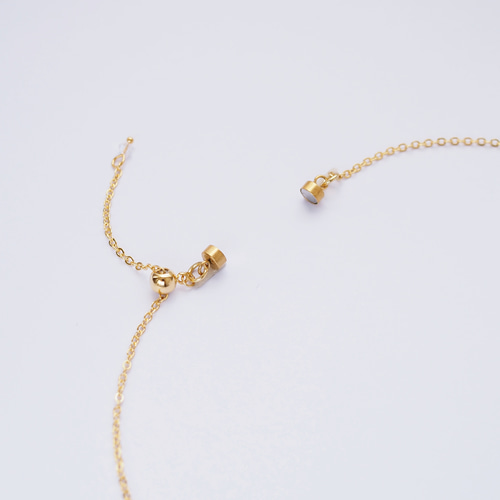 517A☆【割引】ネックレス　5mm　ジルコニア　SV925　銀　K18ゴールド 517A☆【割引】ネックレス 5mm ジルコニア SV925 銀 K18ゴールド