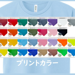 【 オリジナルドライTシャツ 】 オーダーメイド Tシャツ 写真 イラスト プリント 印刷 スタッフT クラT Tシャツ 11枚目の画像