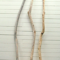「送料無料」流木棒１ｍ以上の３本セット c517 DIY園芸インテリア店舗ディスプレイや撮影用に使える流木棒素材 4枚目の画像