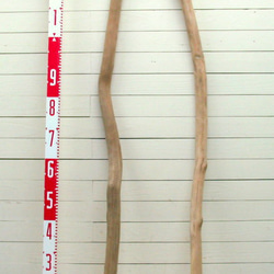 「送料無料」流木棒１ｍ以上の２本セット c518 DIY園芸インテリア店舗ディスプレイや撮影用に使える流木棒素材 2枚目の画像