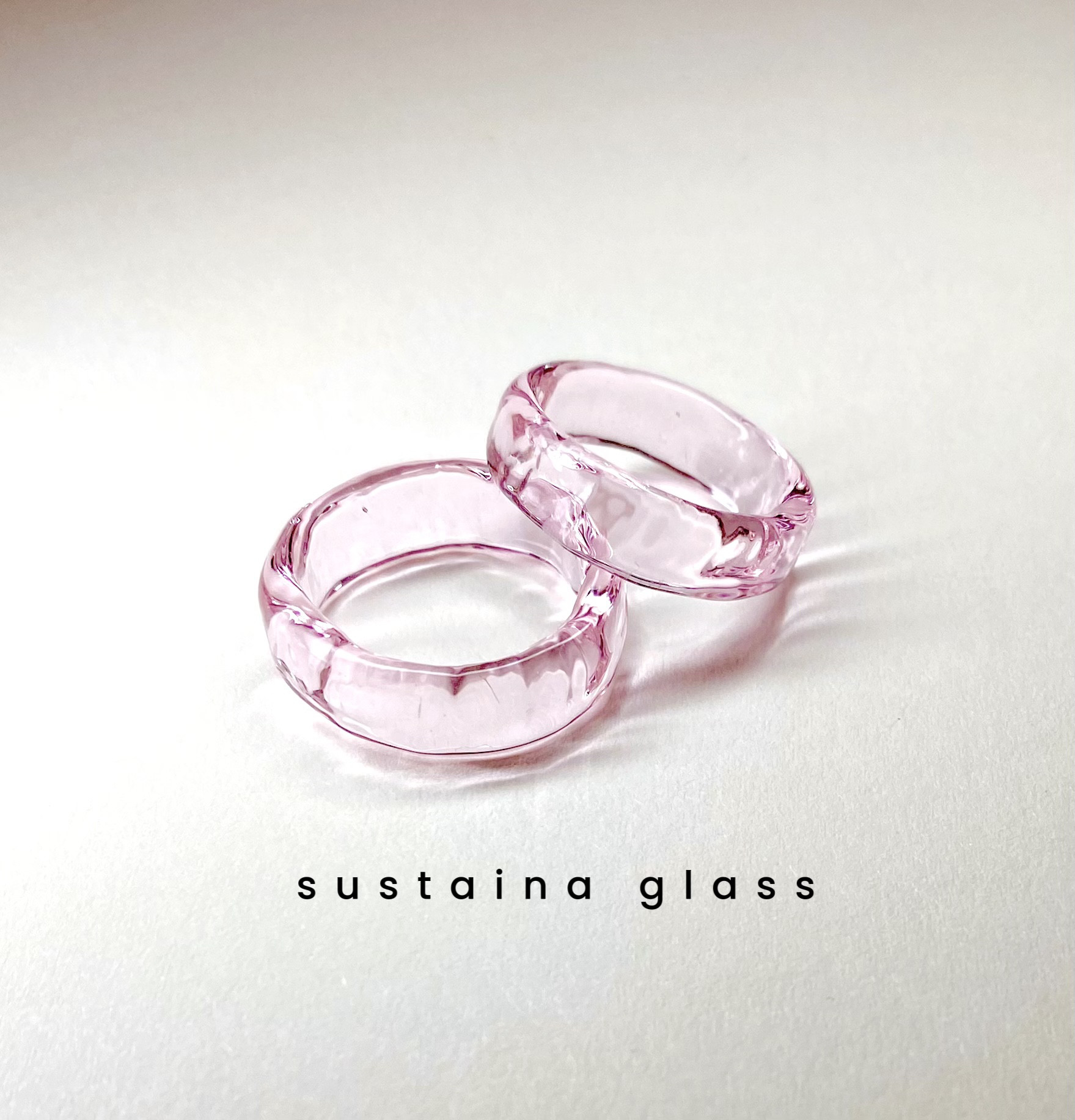 プランタン printemps ガラスリング 12号 glassring 新品Ω