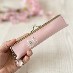 着せ替えができるシステム手帳・スリムペンケース(桜スワン)手帳デビューセット 15枚目の画像