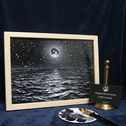 油絵 絵画【蛍の夜ノ森】 油絵 絵画 【蛍の夜ノ森】 絵画 HR 通販 13209259｜Creema(クリーマ)